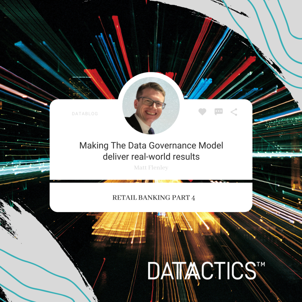 Making the data governance model deliver real world results