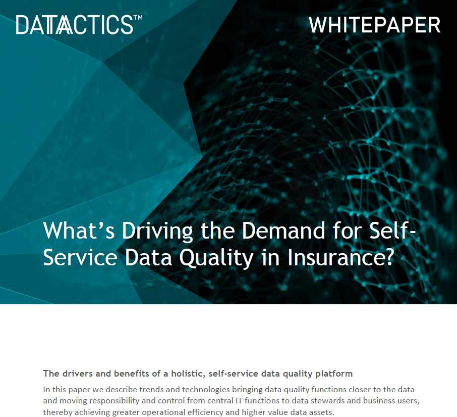 Datactics ssdq in insurance cover image