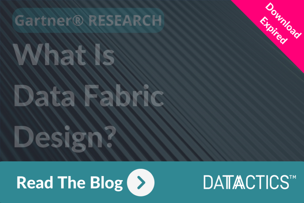 Gartner - What is Data Fabric Design?